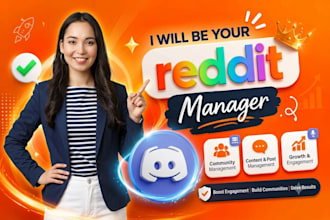 be your reddit manager