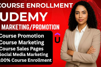 do udemy course promotion, udemy course enrollments, udemy course marketing