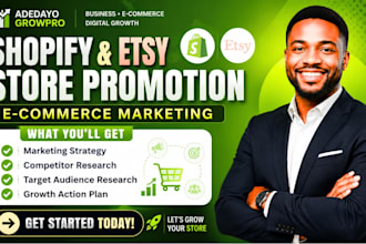 promote your shopify or etsy store with ecommerce marketing