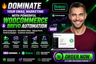 do woocommerce brevo integration ,newsletters setup ,signup form, email camapign
