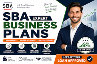 develop sba business plan for sba loan approval, startups investor business plan