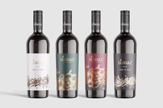 design premium product packaging, lable or box design