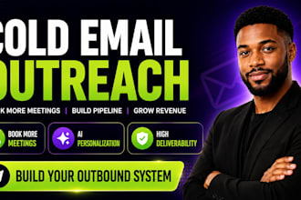 build cold email outreach system for appointment setting and lead generation