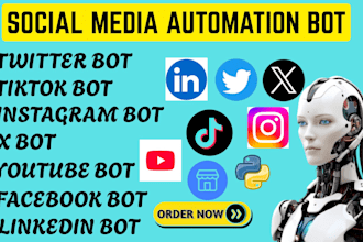 do social media bot, twitter bot, x bot, tiktok bot, instagram bot, youtube bot