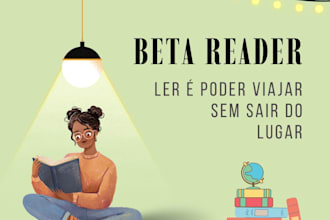 leitura beta profissional e darei feedback detalhado