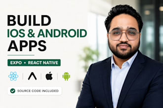 build expo or react native app for ios and android