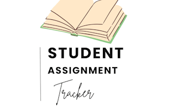 set up custom notion assignment tracker for students