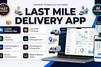 do last mile hyperlocal delivery courier parcel tracking geofencing pickup app