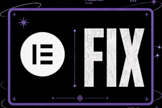 fix and improve your elementor website