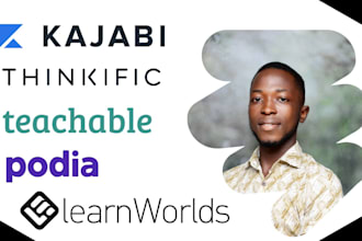 kajabi learnworlds course website