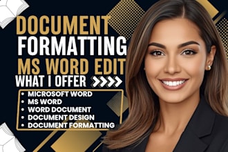 professionally microsoft word document formatting ms word edit document design