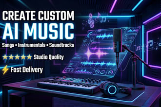 create custom ai songs instrumental music and soundtracks with suno ai