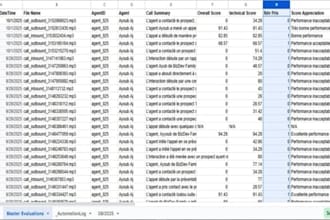 clean, organize, and format your business data into structured spreadsheets