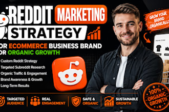 make reddit marketing strategy for ecommerce business brand for organic growth