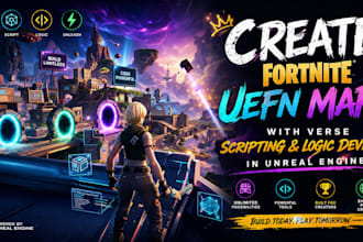 create fortnite uefn maps with verse scripting logic devices in unreal engine