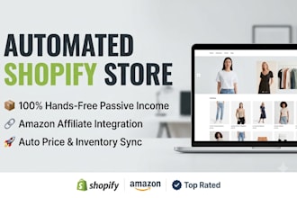 build a high converting automated shopify amazon affiliate store