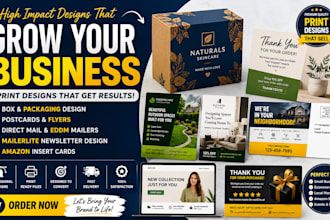 do box design postcard business flyers direct mail eddm mailerlite amazon card