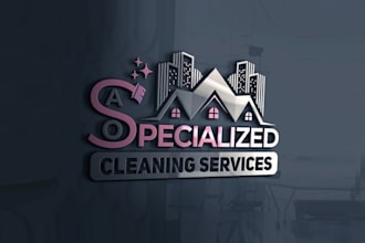 design intriguing super cleaning services logo