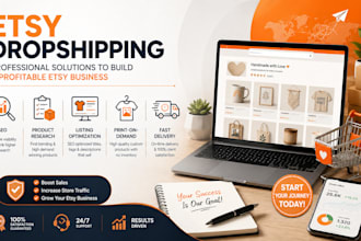 create a profitable etsy dropshipping store for you