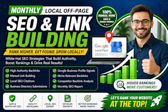 do off page SEO, high quality backlinks, and white hat link building