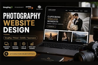 design smugmug pixieset zenfolio squarspace photographer portfolio website