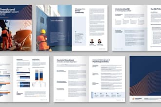 design private equity brochure investor booklet, proposal and company profile