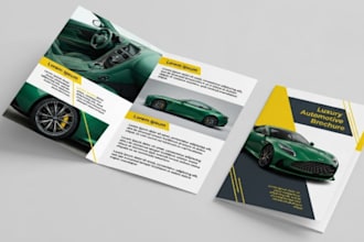 design brochure, trifold brochure, business brochure, company brochure