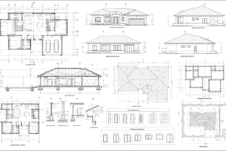 do 2d architectural drawing 3d rendering design for hotel cafe restaurant hotel