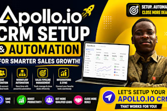 setup clay com hubspot apollo io crm monday zoho zapier automation