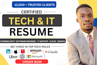 design a job winning resume, cover letter and linkedin SEO