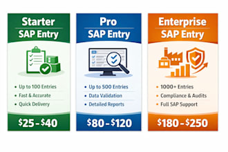 do something I am really good at data entry in sap
