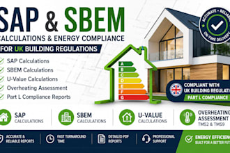 do sap calculations sbem calculations u value and overheating assessment uk regs