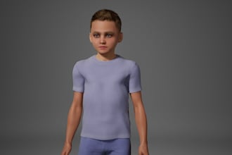 create realistic metahuman cc4 cc5 game character rig animation for ue5, unity