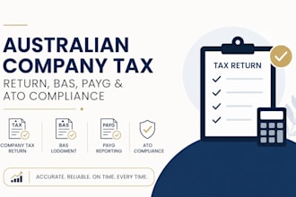 file australian company tax return, bas, payg, and ato compliance