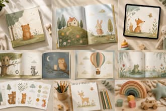 design toddler board book and childrens picture book