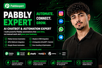build pabbly connect automation and workflow integration