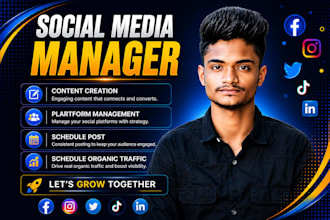 be your best social media expert and profile growth manager