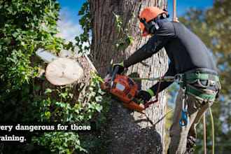 develop tree removal tree trimming arborist stump grinding tree service website