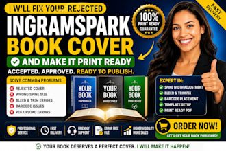 convert rgb book cover to cmyk for ingramspark print