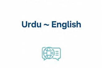 do professional english to urdu