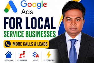 set up google ads for local service businesses