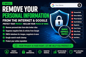 remove your personal information and clean your digital footprint