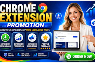 do chrome extension promotion, users chrome download, browser extension users