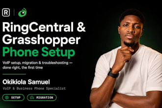 ringcentral grasshopper business phone setup expert voip system configuration