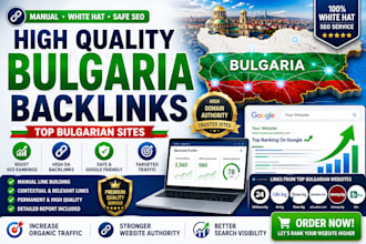 build high quality bulgaria backlinks on top bulgaria  site for seo ranking