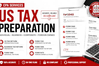 file US tax return, business tax return, 1040, 1120, 1065 and 5472