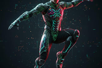 create unique custom ai avatars and mascot characters