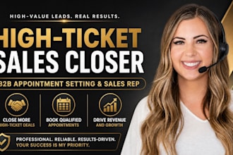 be your sales partner cold caller appointment setter build b2b sales pipeline