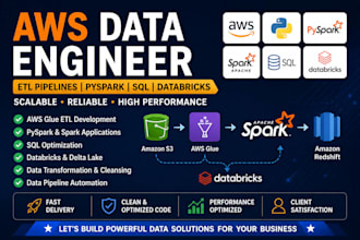 develop pyspark applications and spark etl pipelines