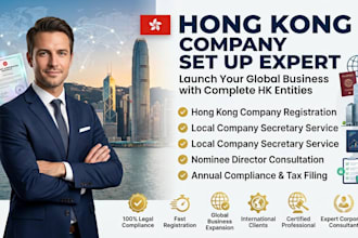 do hong kong company registration and airwallex account setup